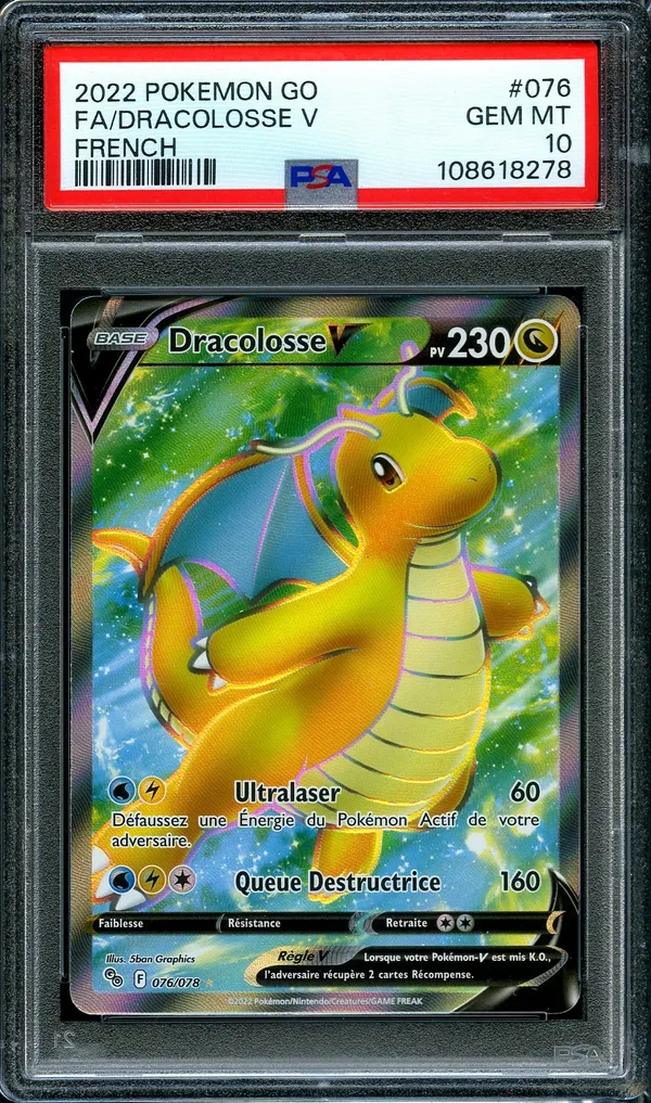 PSA 10 Dracolosse V