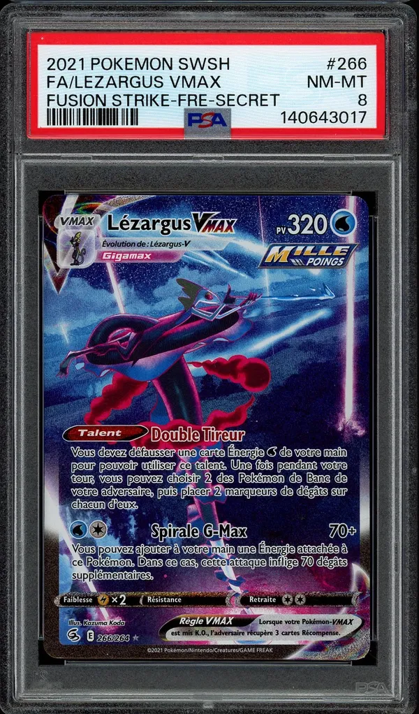 PSA 8 Lézargus VMax