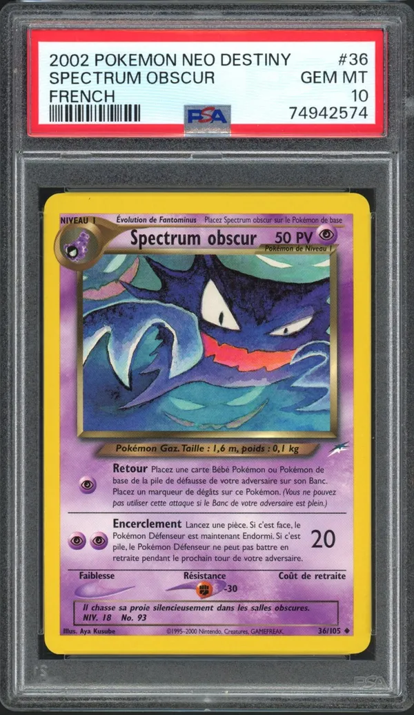 PSA 10 Spectrum Obscur