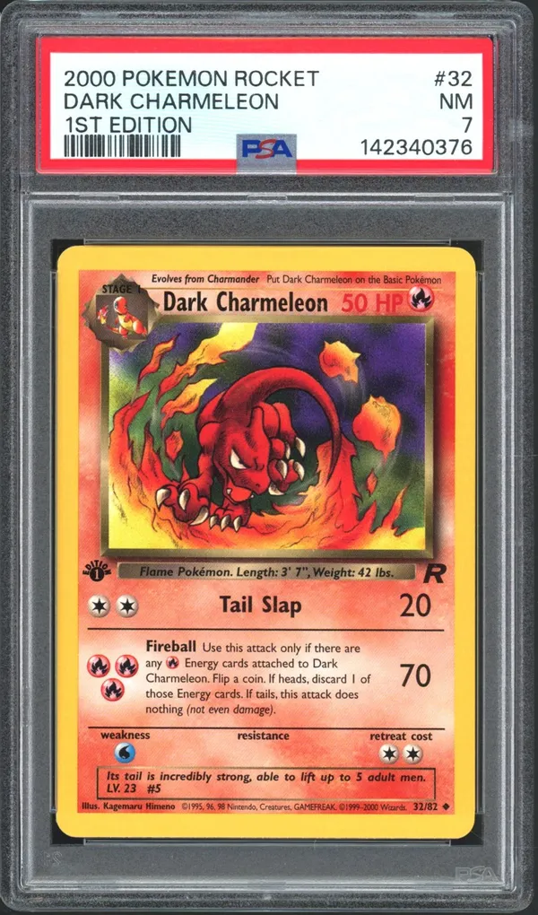 PSA 7 Dark Charmeleon