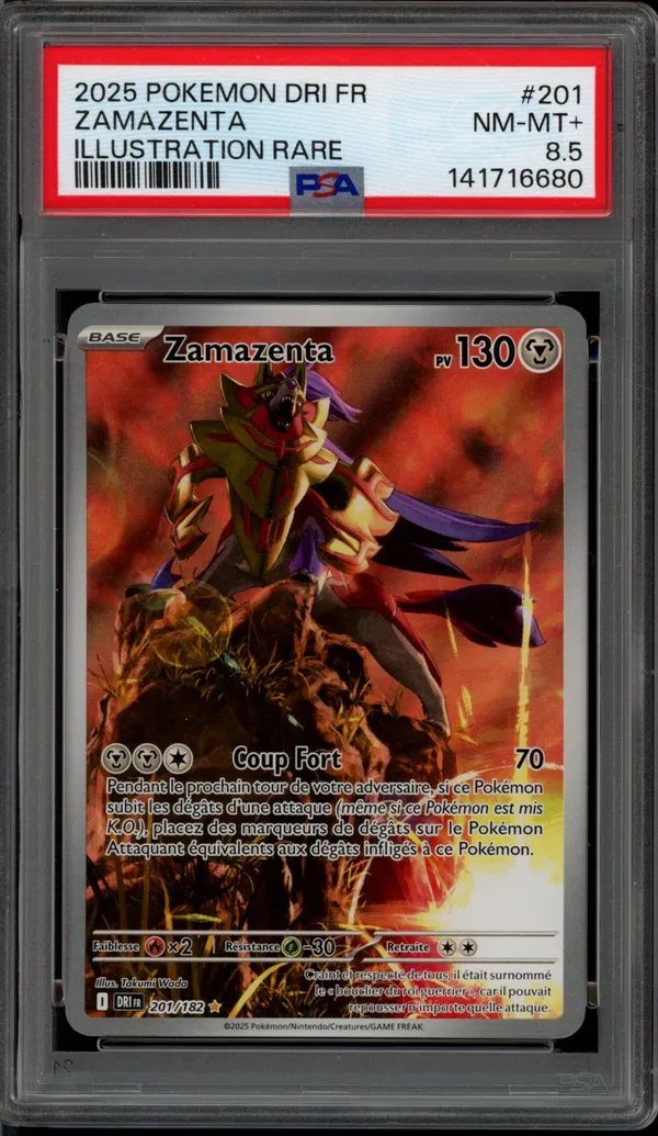 PSA 8.5 Zamazenta