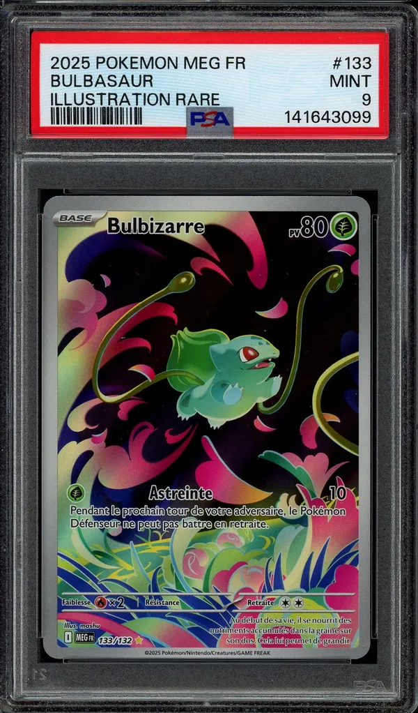 PSA 9 Bulbizarre