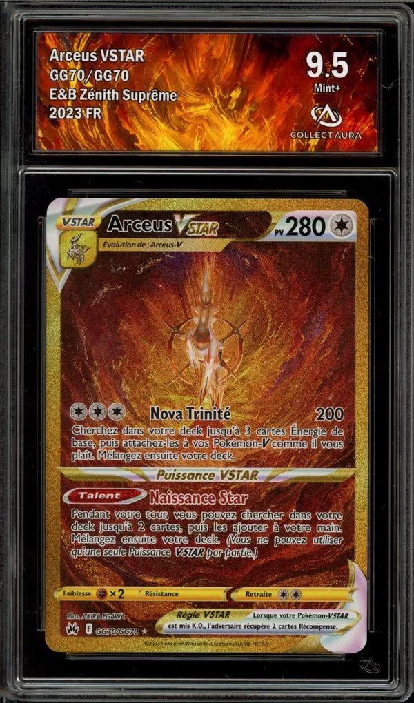 CA 9.5 Arceus VStar Gold