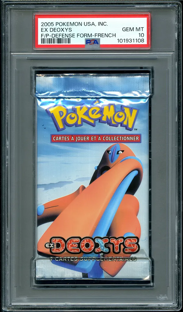 PSA 10 Booster Ex Deoxys