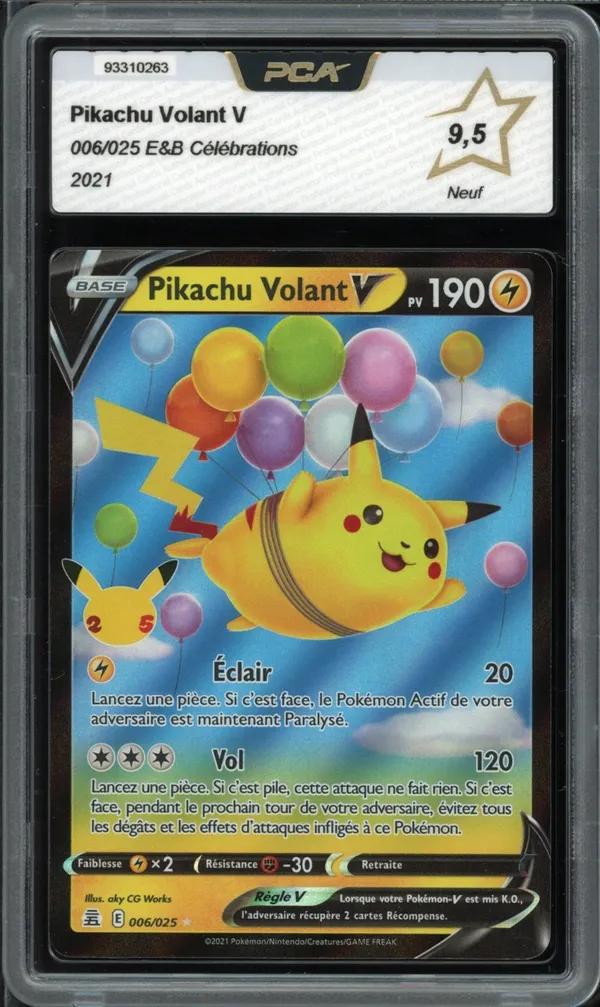 PCA 9.5 Pikachu Volant V