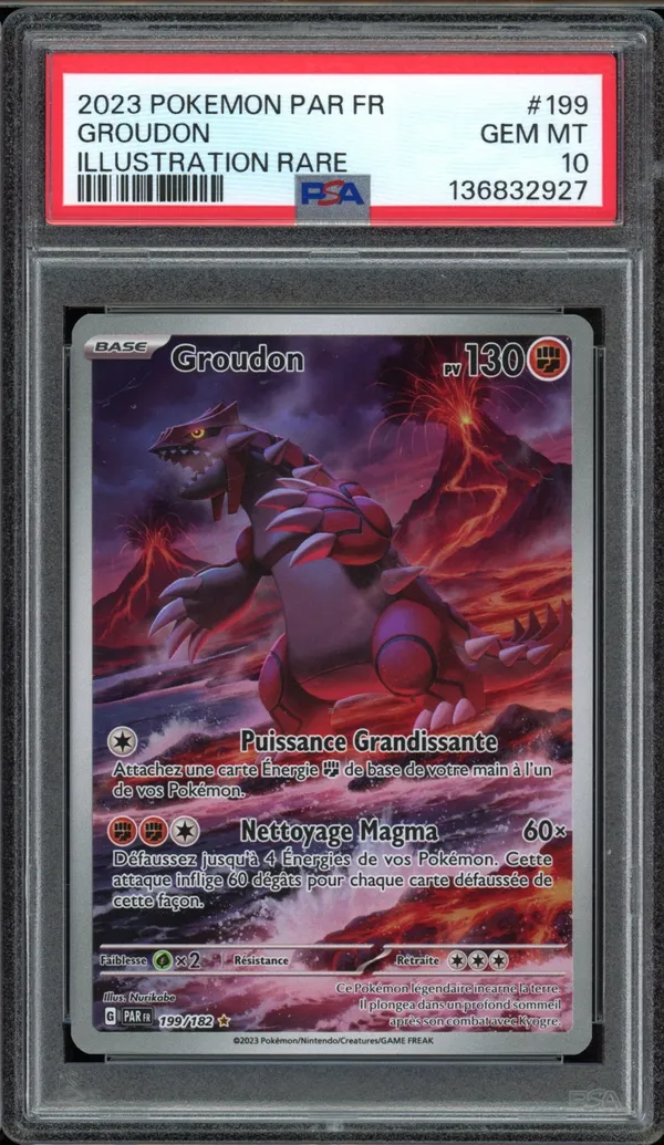 PSA 10 Groudon