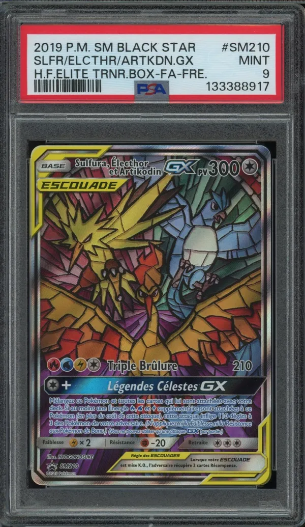 PSA 9 Sulfura, Électhor et Artikodin Gx