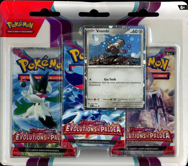 Tripack EV2 Evolutions à Paldea