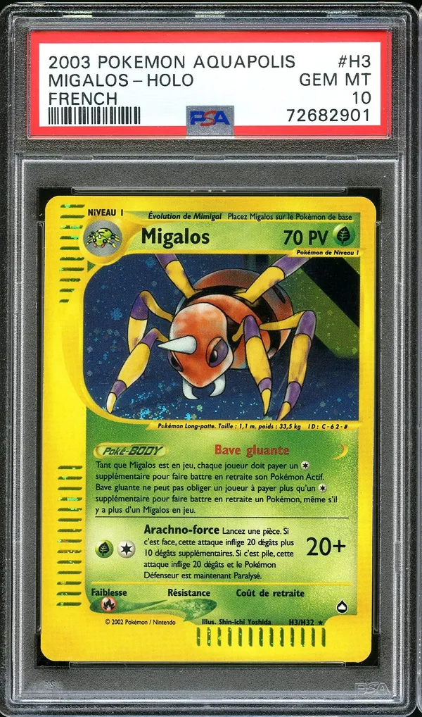 PSA 10 Migalos Holo
