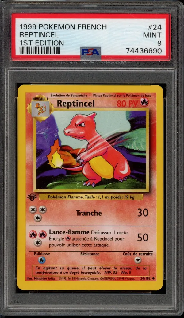 PSA 9 Reptincel