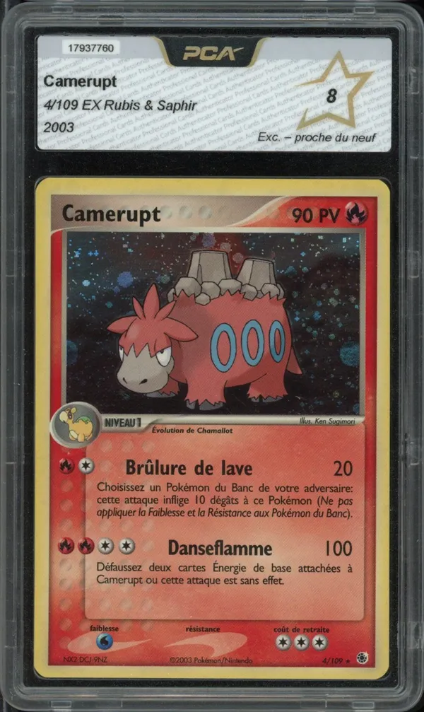 PCA 8 Camérupt Holo