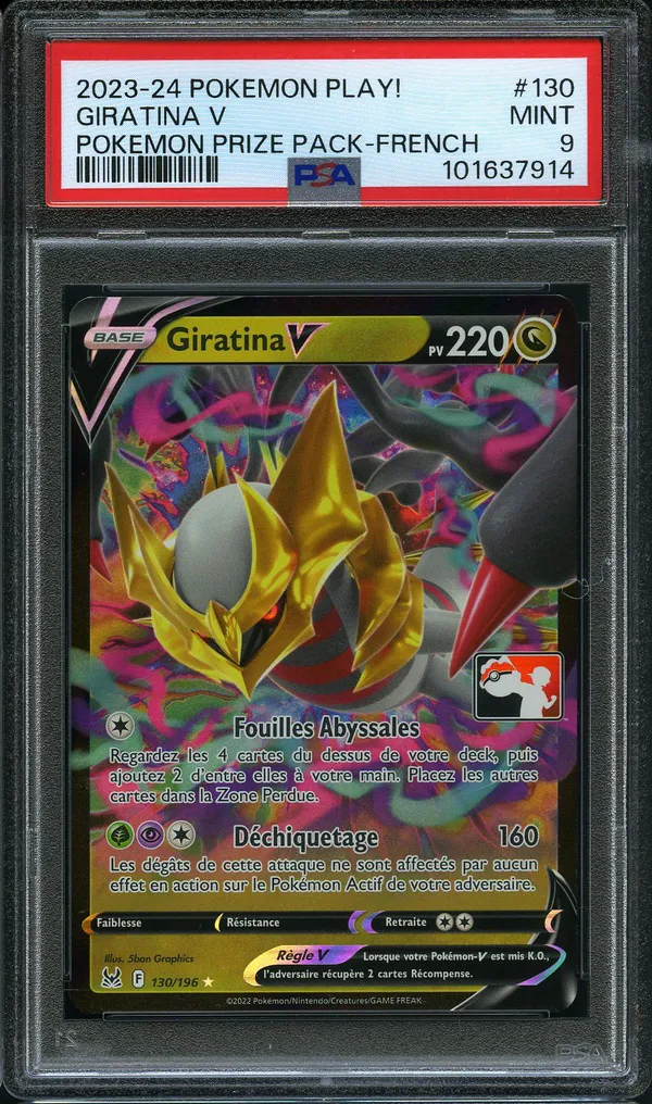 PSA 9 Giratina V