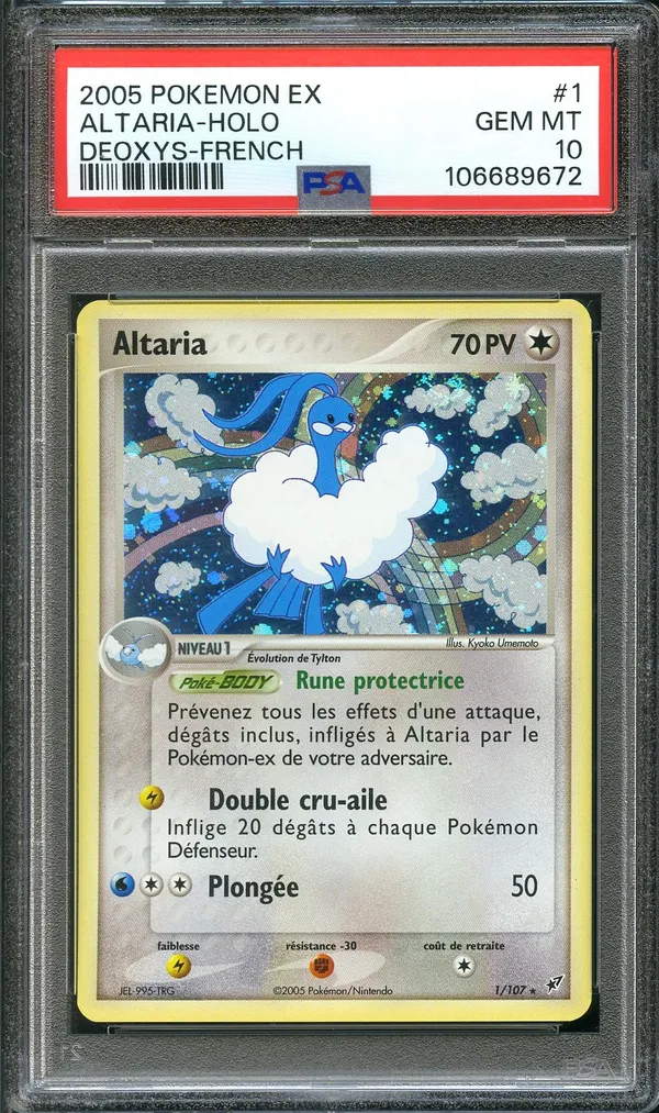PSA 10 Altaria Holo