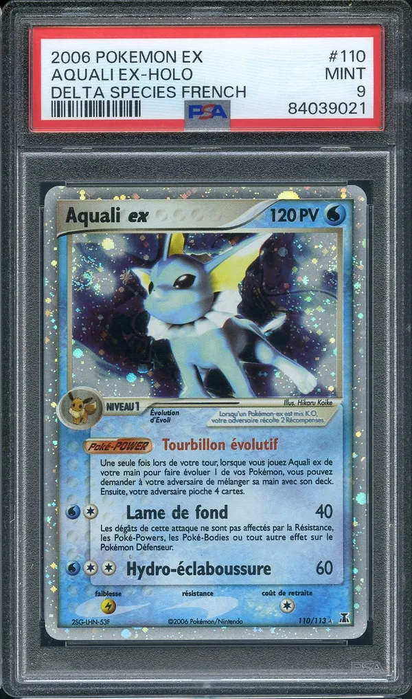 PSA 9 Aquali Ex