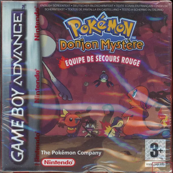 Jeu Game Boy Advance Pokémon Donjon Mystère