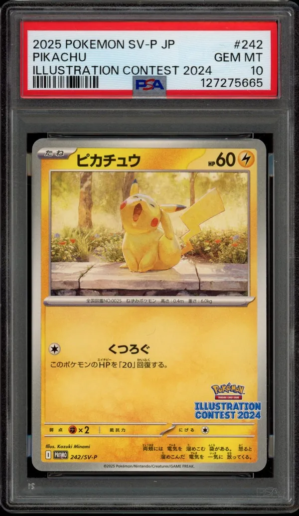 PSA 10 Pikachu