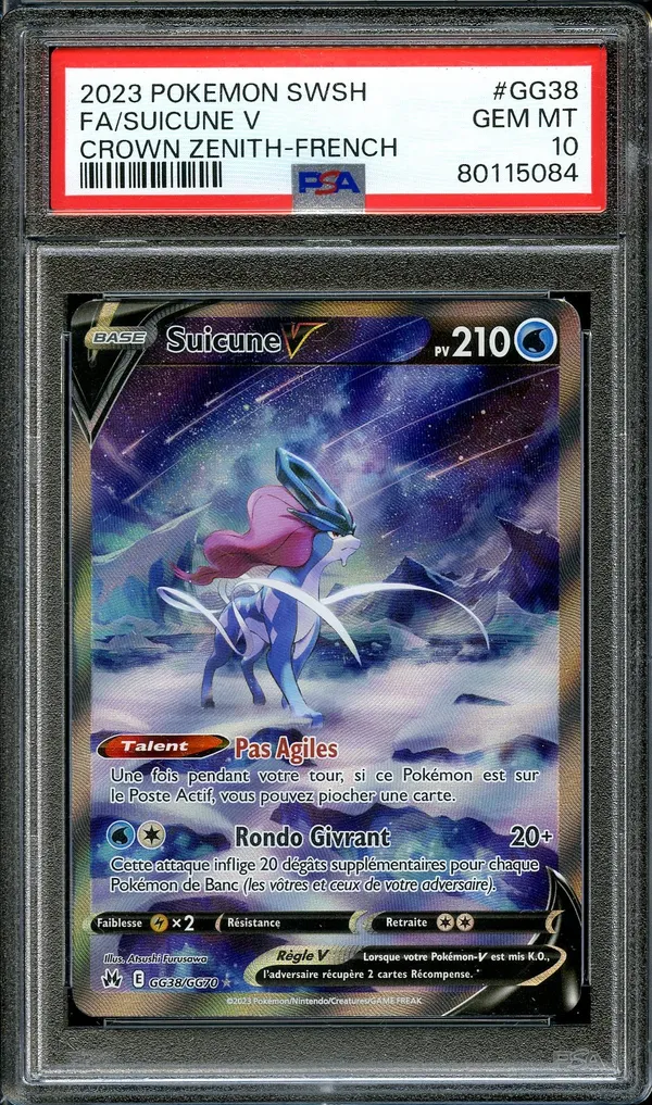 PSA 10 Suicune V