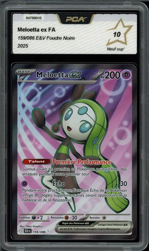 PCA 10 Meloetta Ex