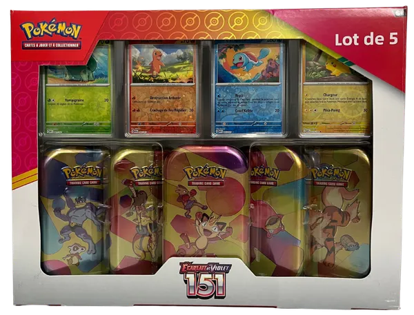 Coffret Mini-Tins EV3.5 151