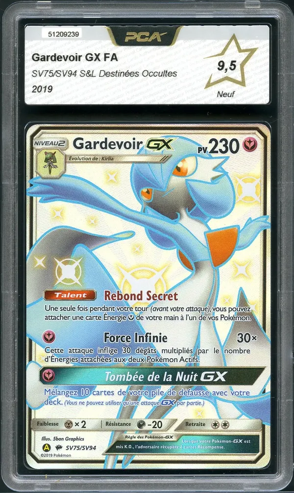 PCA 9.5 Gardevoir Gx Shiny