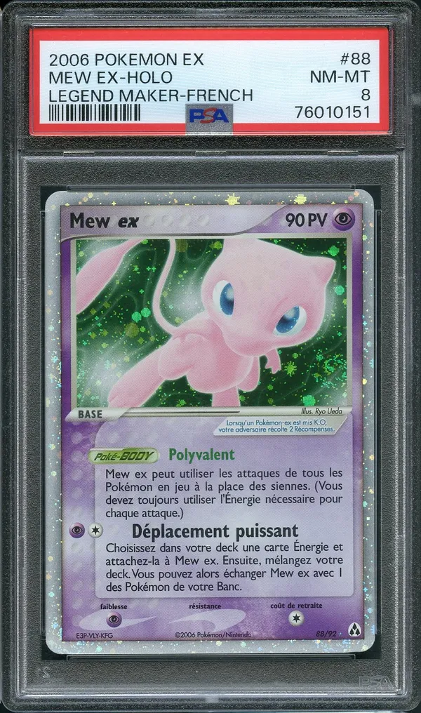 PSA 8 Mew Ex