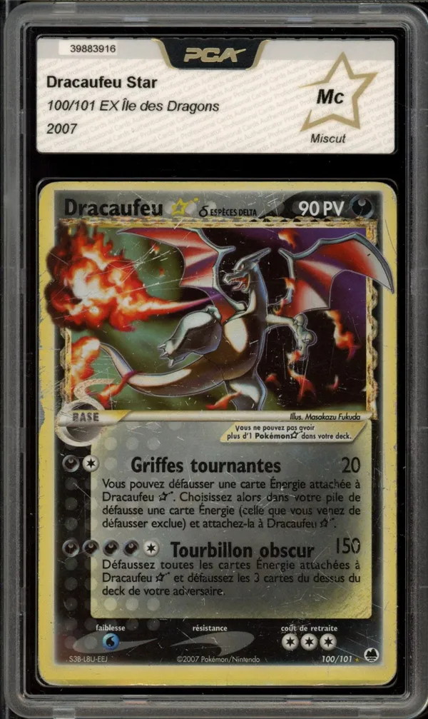 PCA A Dracaufeu Gold Star