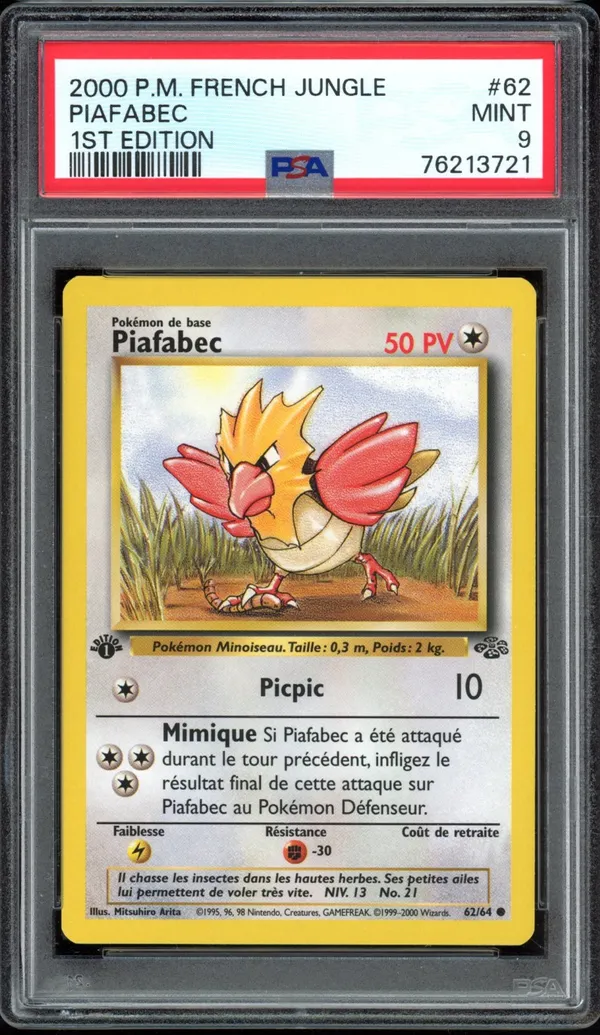 PSA 9 Piafabec