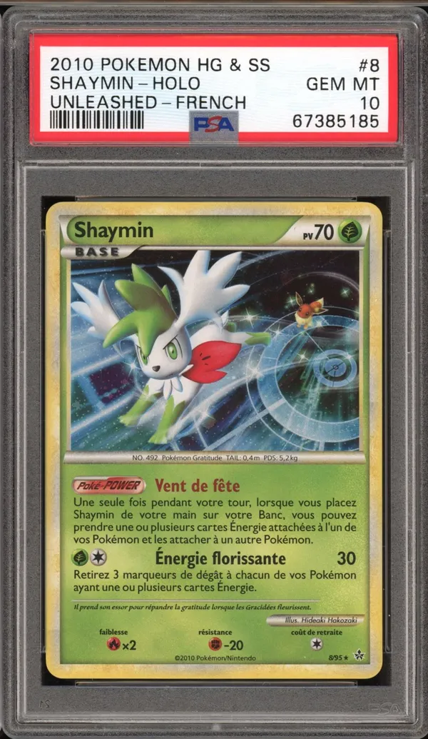 PSA 10 Shaymin Holo