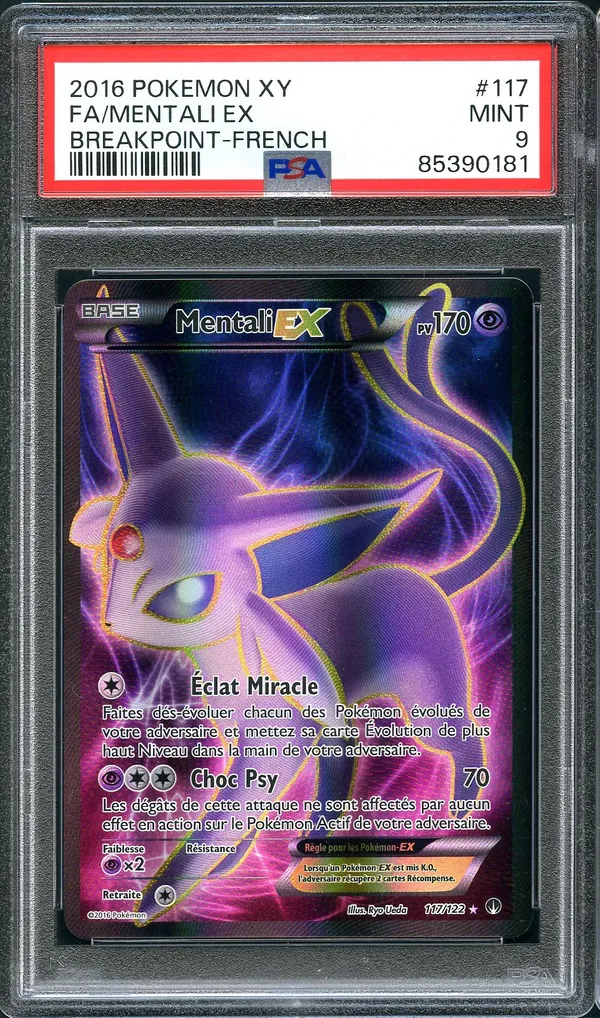 PSA 9 Mentali Ex