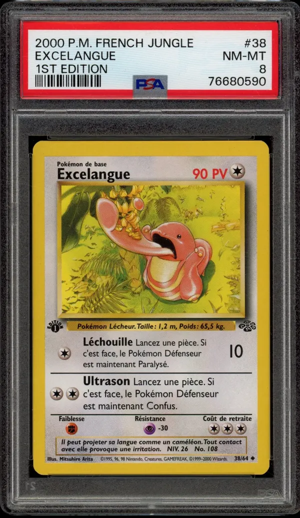 PSA 8 Excelangue