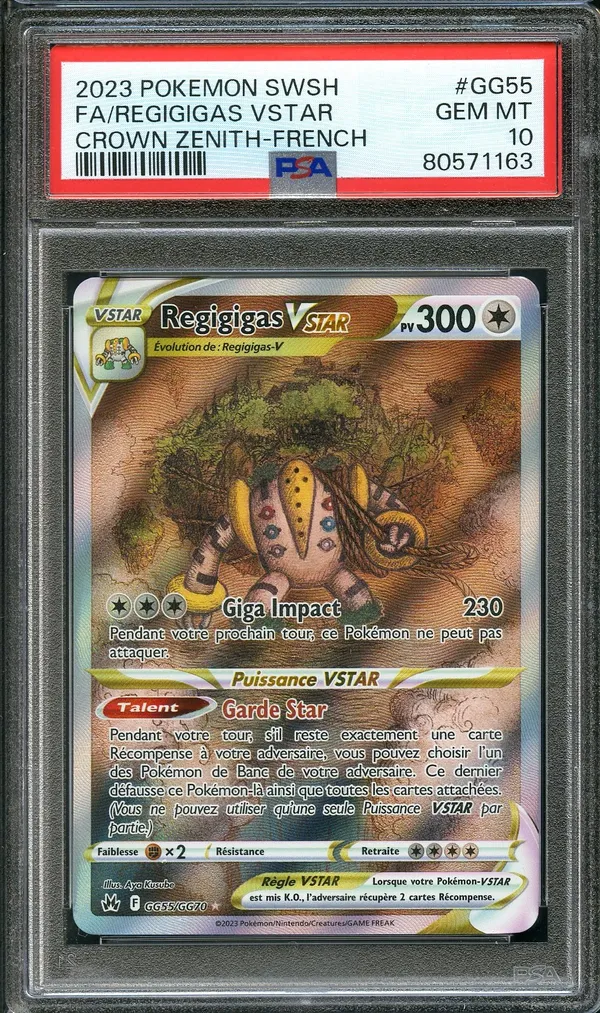 PSA 10 Regigigas VStar