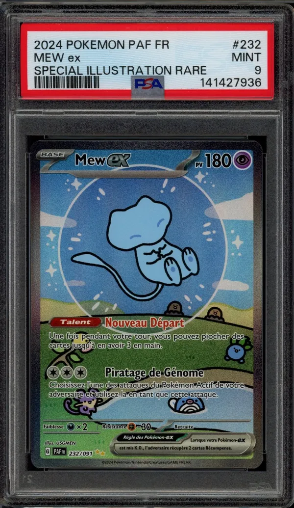 PSA 9 Mew Ex