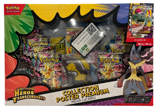 Coffret Collection Poster Premium ME2.5 Méga-Lucario