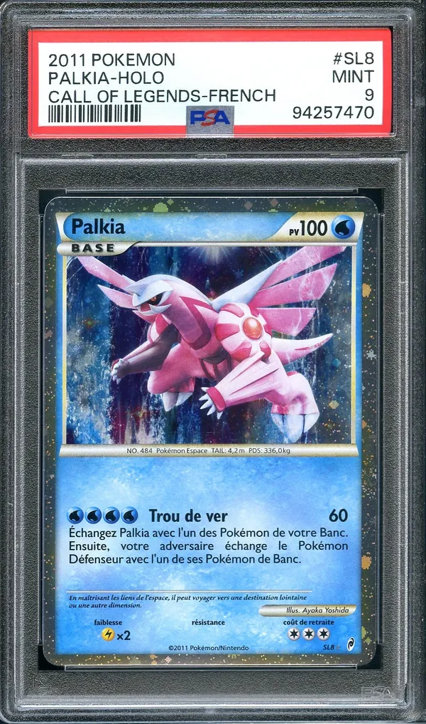 PSA 9 Palkia Holo