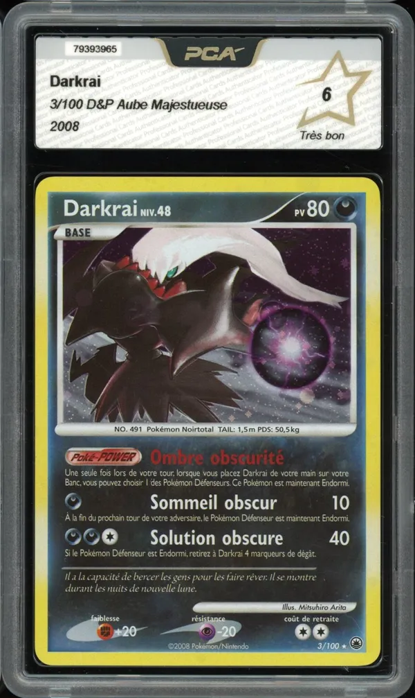 PCA 6 Darkrai Holo