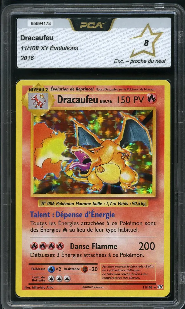 PCA 8 Dracaufeu Holo