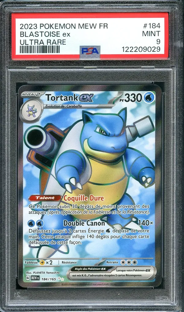 PSA 9 Tortank Ex
