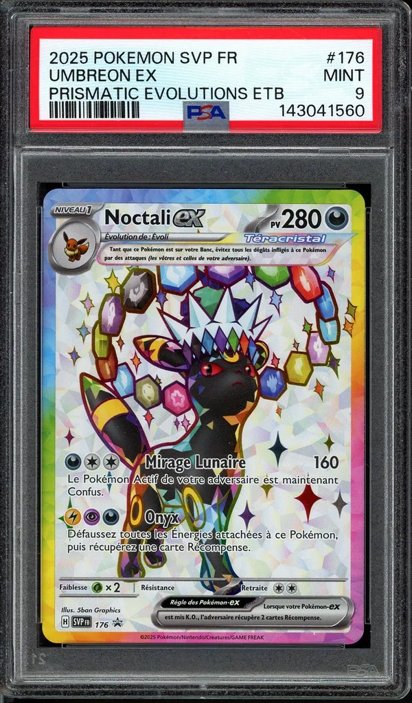PSA 9 Noctali Ex