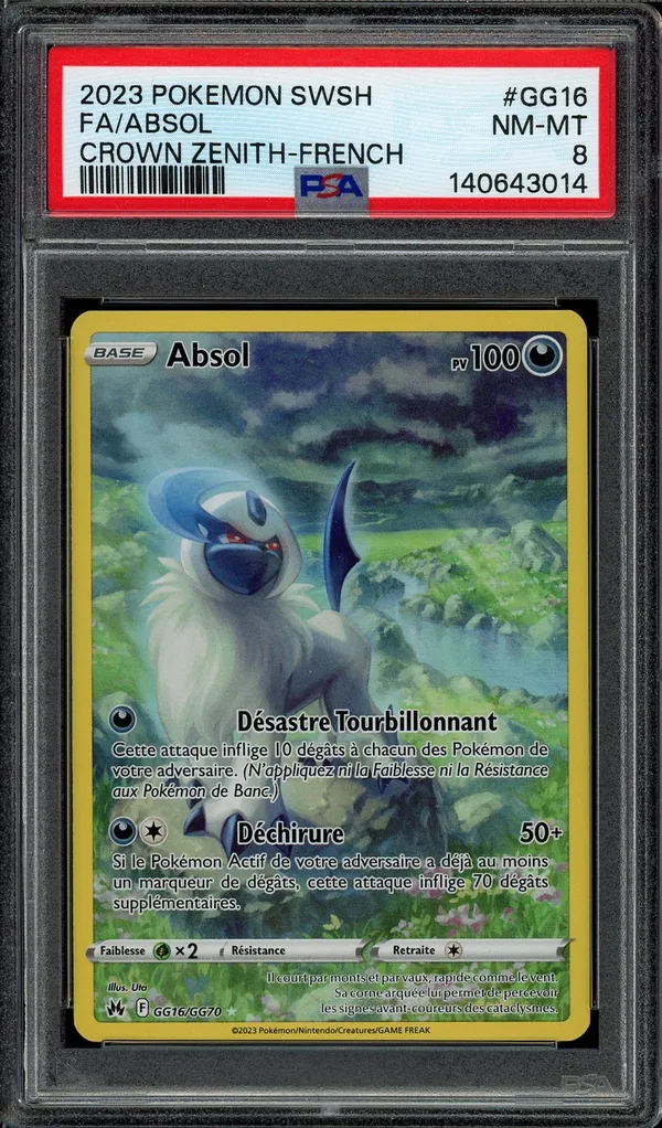 PSA 8 Absol