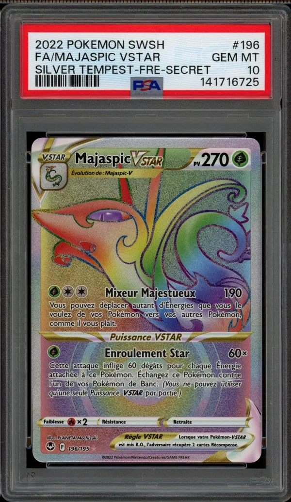 PSA 10 Majaspic VStar Rainbow