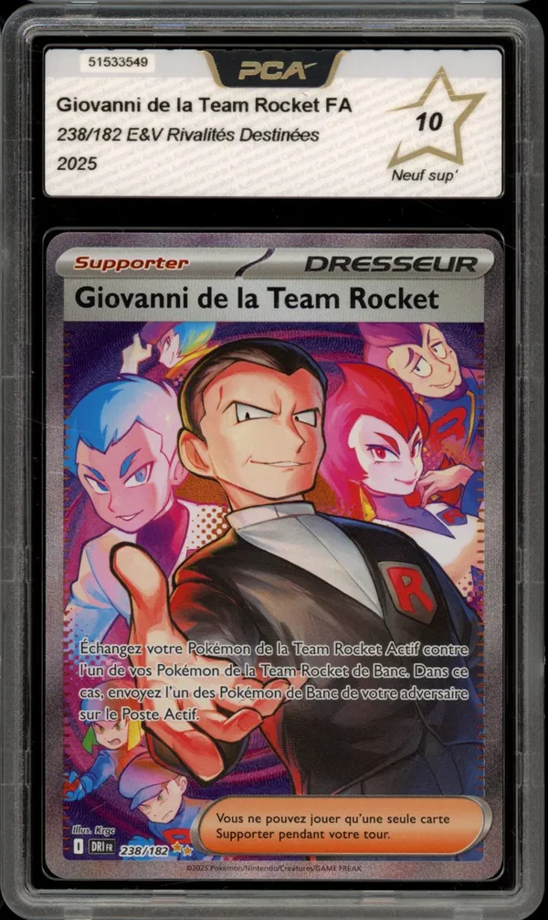 PCA 10 Giovanni de la Team Rocket