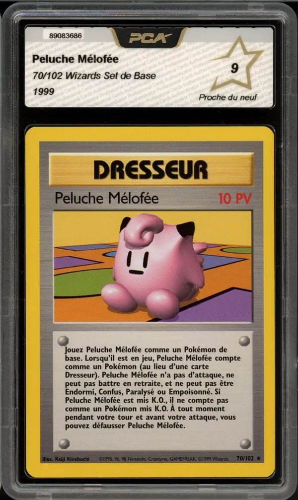 PCA 9 Peluche Mélofée