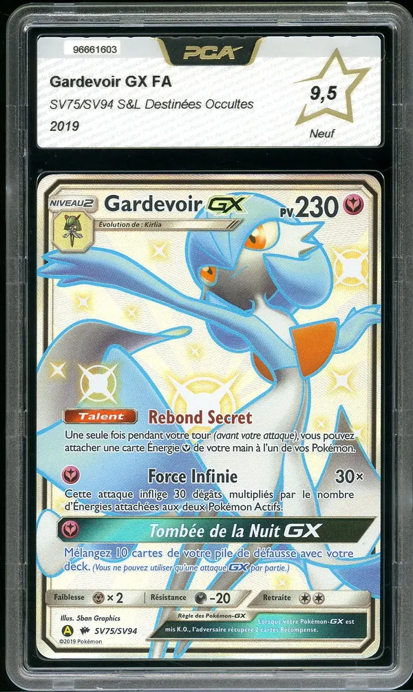 PCA 9.5 Gardevoir Gx Shiny