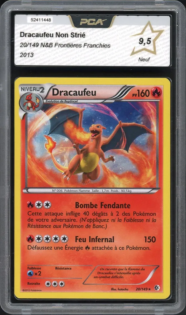 PCA 9.5 Dracaufeu Holo