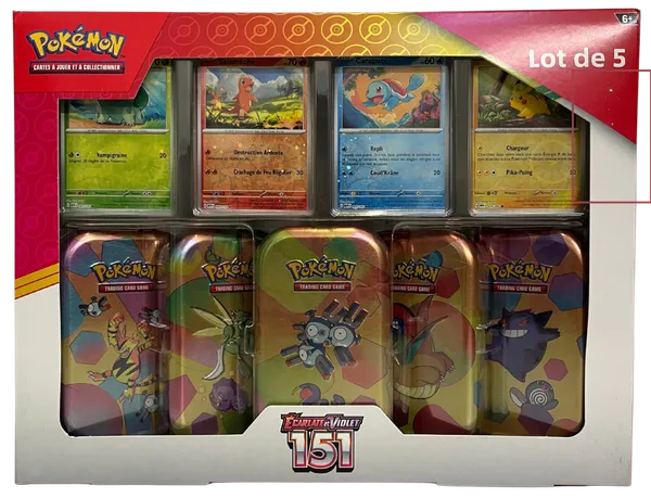 Coffret Mini-Tins EV3.5 151