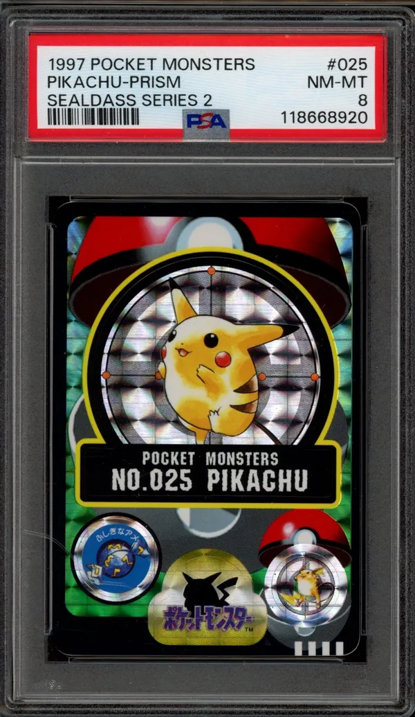 PSA 8 No.025 Pikachu Prism