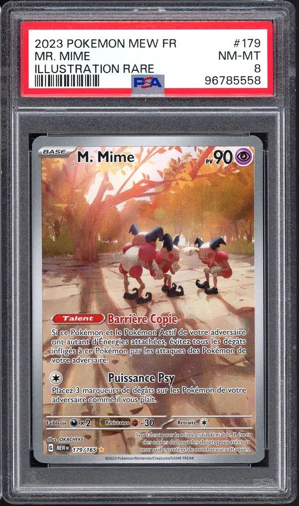 PSA 8 M. Mime