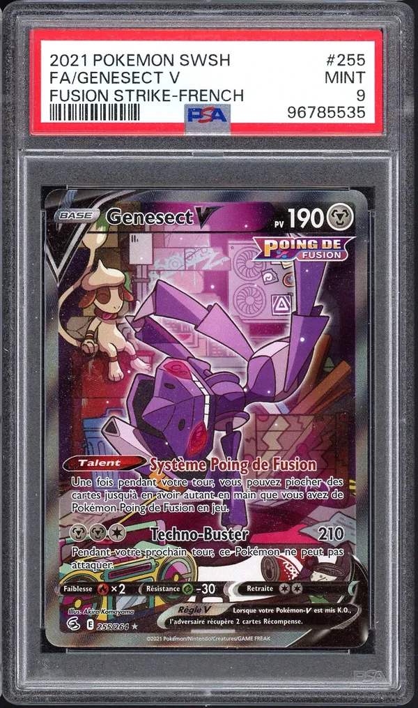 PSA 9 Genesect V