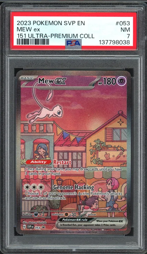 PSA 7 Mew Ex