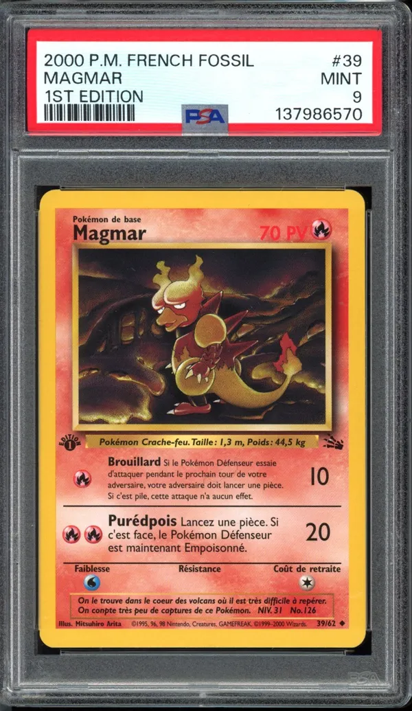 PSA 9 Magmar